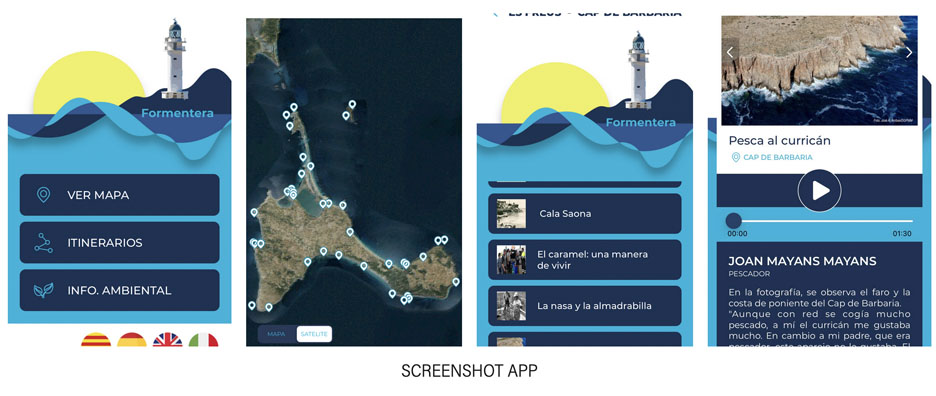 La Memoria del Mar, app interactiva. Hakawatifilm por Ofelia de Pablo y Javier Zurita