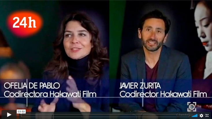 Ofelia de Pablo, Javier Zurita, Canal 24 Horas TVE , Hakawatifilm